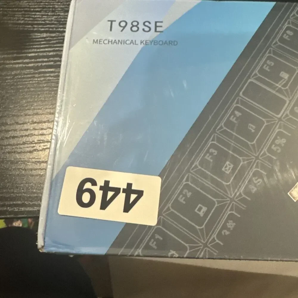 TMKB T98SE Mechanical Gaming Keyboard Number Pad LED Backlit USB-C